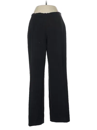Pre-owned Nic + Zoe Dress Pants In Black
