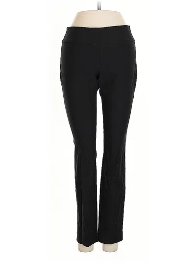 Pre-owned Nic + Zoe Dress Pants In Black