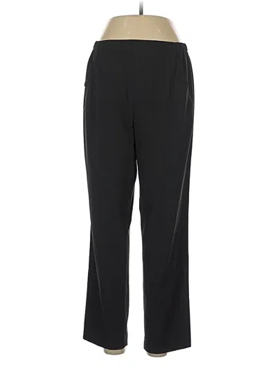 Pre-owned Nic + Zoe Dress Pants In Black