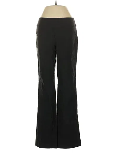 Pre-owned Nic + Zoe Dress Pants In Black