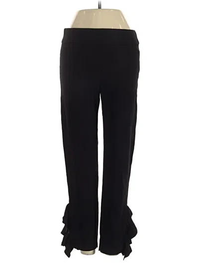 Pre-owned Nic + Zoe Dress Pants In Black