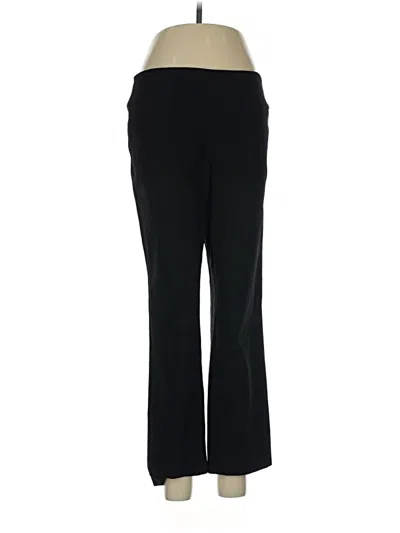 Pre-owned Nic + Zoe Dress Pants In Black