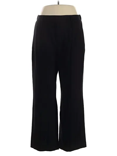 Pre-owned Nic + Zoe Dress Pants In Black