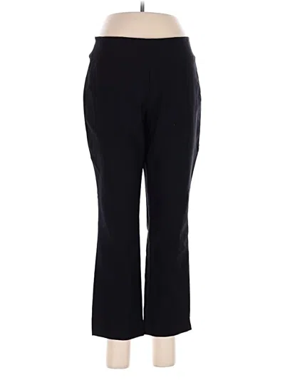 Pre-owned Nic + Zoe Dress Pants In Black