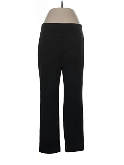 Pre-owned Nic + Zoe Dress Pants In Black