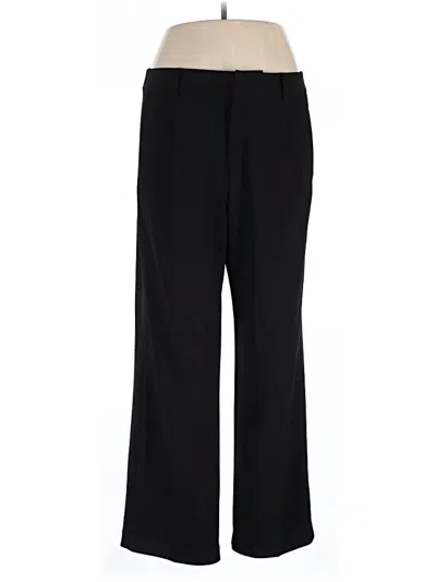 Pre-owned Nic + Zoe Dress Pants In Black