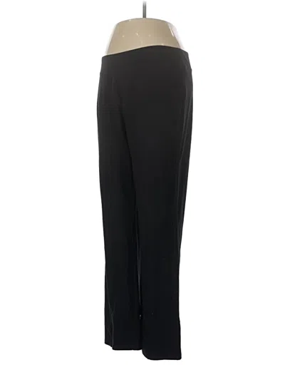 Pre-owned Nic + Zoe Dress Pants In Black