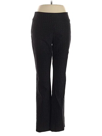 Pre-owned Nic + Zoe Dress Pants In Black