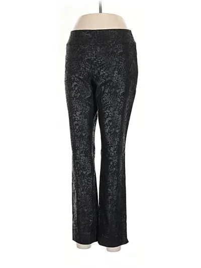 Pre-owned Nic + Zoe Dress Pants In Black