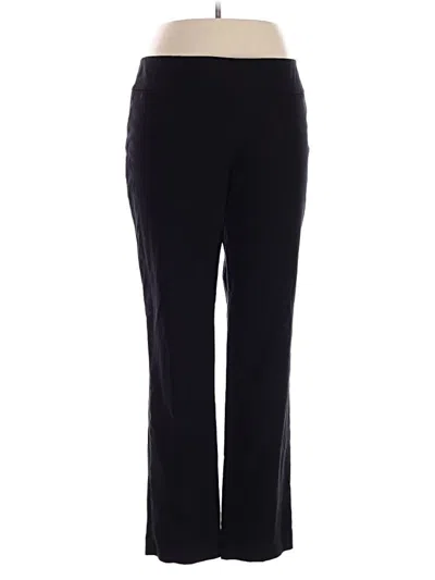 Pre-owned Nic + Zoe Dress Pants In Black