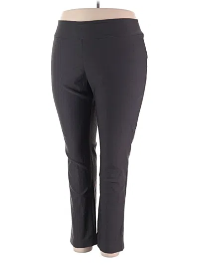 Pre-owned Nic + Zoe Dress Pants In Black