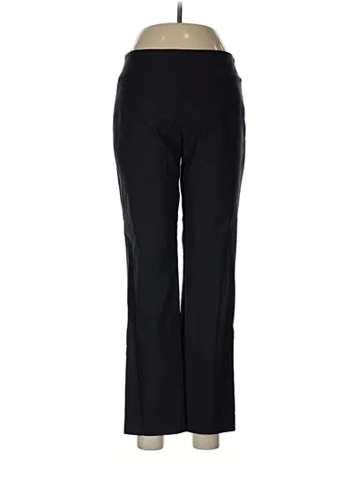 Pre-owned Nic + Zoe Dress Pants In Black