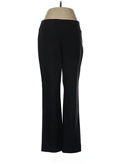 Pre-owned Nic + Zoe Dress Pants In Black