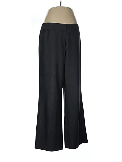 Pre-owned Nic + Zoe Dress Pants In Black