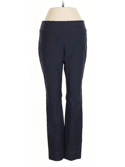 Pre-owned Nic + Zoe Dress Pants In Blue
