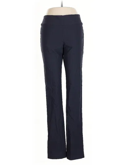 Pre-owned Nic + Zoe Dress Pants In Blue