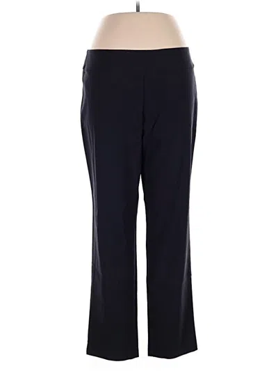 Pre-owned Nic + Zoe Dress Pants In Blue