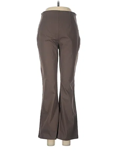 Pre-owned Nic + Zoe Dress Pants In Brown