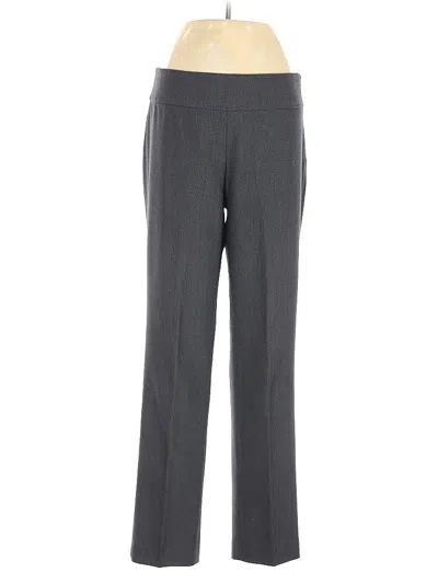 Pre-owned Nic + Zoe Dress Pants In Gray
