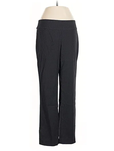 Pre-owned Nic + Zoe Dress Pants In Gray