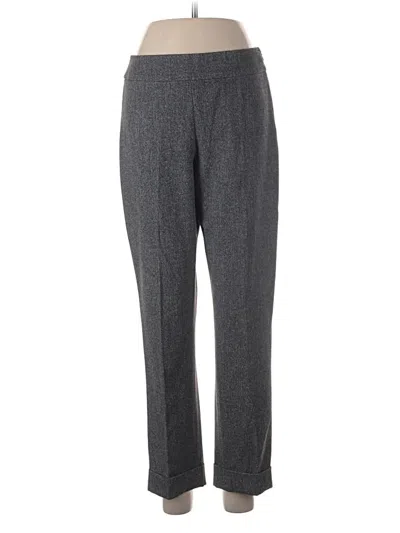 Pre-owned Nic + Zoe Dress Pants In Gray