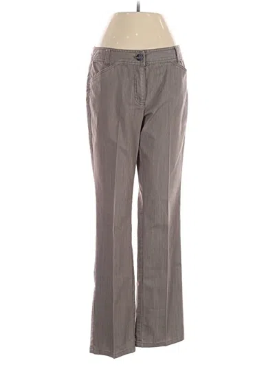 Pre-owned Nic + Zoe Dress Pants In Gray