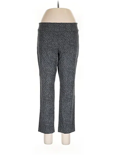 Pre-owned Nic + Zoe Dress Pants In Gray
