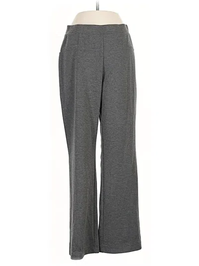 Pre-owned Nic + Zoe Dress Pants In Gray