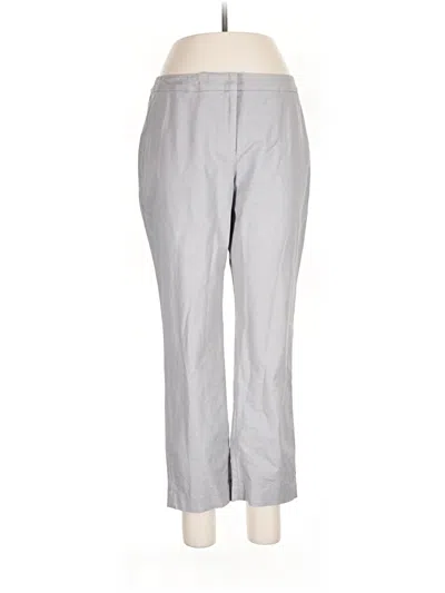 Pre-owned Nic + Zoe Dress Pants In Gray