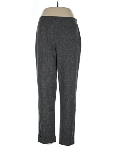 Pre-owned Nic + Zoe Dress Pants In Gray