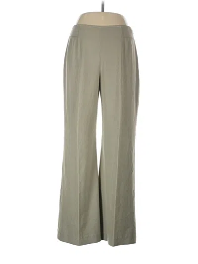 Pre-owned Nic + Zoe Dress Pants In Green