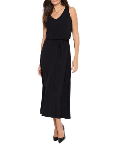 Nic + Zoe Nic+zoe Bianca Popover Dress In Black Onyx