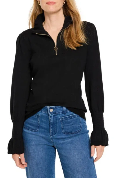 NIC + ZOE NIC+ZOE EASY CHARM QUARTER ZIP SWEATER