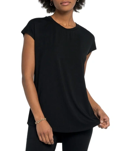 Nic + Zoe Nic+zoe Eaze T-shirt In Black