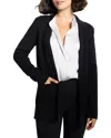 Nic + Zoe Nic+zoe Knit Blazer In Black