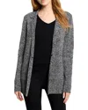 Nic + Zoe Nic+zoe Knit Blazer In Gray