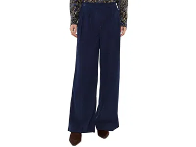 Nic + Zoe Ellis Baby Cord Pants Women's Clothing Dark Indigo: Xs 29.5, Cotton In Blue