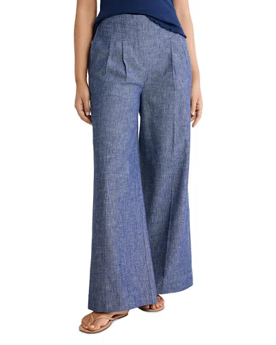 Nic + Zoe Nic+zoe Ellis Trousers In Blue