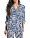 Nic + Zoe Nic+zoe Etched Angles Button-up Shirt