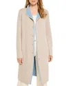 Nic + Zoe Nic+zoe Evening Chill Reversible Jacket In Stratus