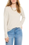 Nic + Zoe Nic+zoe Everyday Sparkle Relaxed Fit Top In Neutral Mix