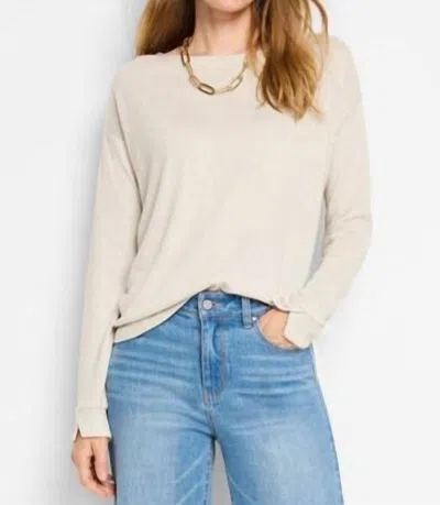 NIC + ZOE EVERYDAY SPARKLE TOP IN NEUTRAL MIX
