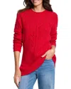 NIC + ZOE NIC+ZOE FEMME CABLE SWEATER