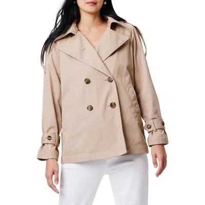 NIC + ZOE NIC+ZOE FEMME SHORT COTTON TRENCH JACKET