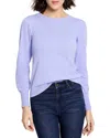 Nic + Zoe Nic+zoe Femme Sleeve Sweater In Hyacinth