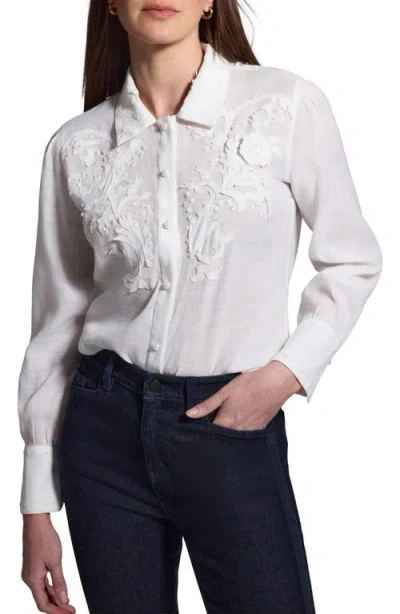 Nic + Zoe Nic+zoe Embellished Shirt