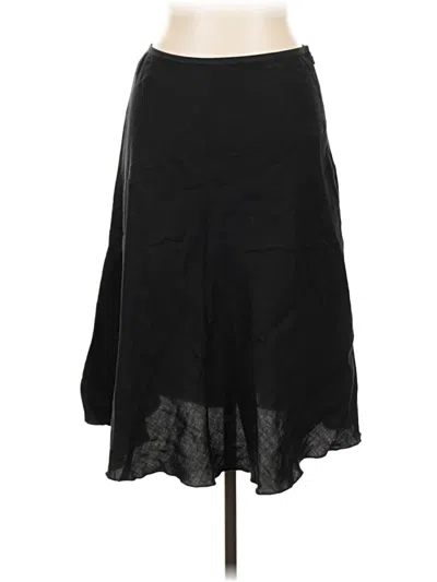 Pre-owned Nic + Zoe Formal Skirt In Black
