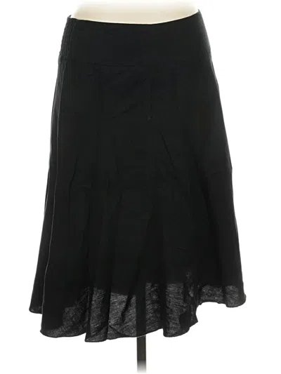 Pre-owned Nic + Zoe Formal Skirt In Black