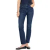Nic + Zoe Nic+zoe Mid Rise Demi Bootcut Jeans In Marine