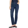 Nic + Zoe Nic+zoe Mid Rise Demi Bootcut Jeans In Marine In Marine